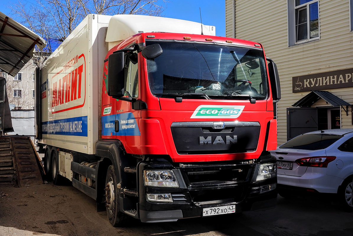 Тюменская область, № Х 792 ХО 43 — MAN TGS 28.360