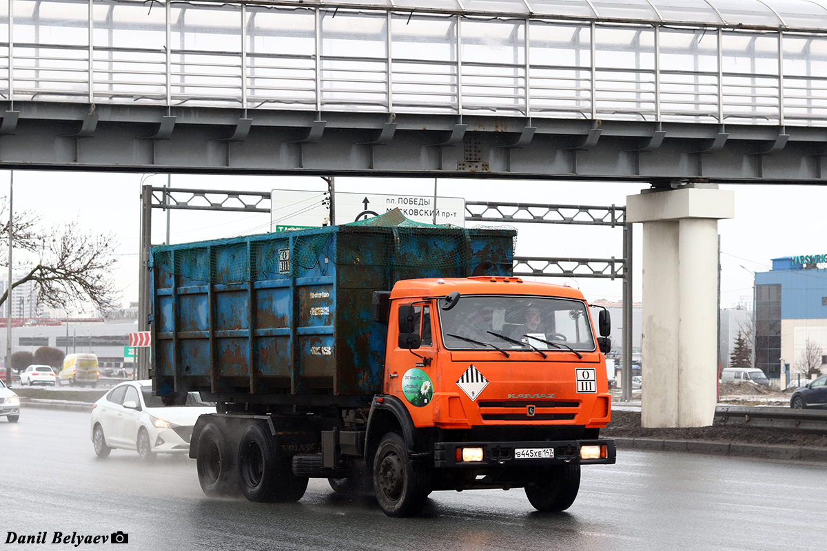 Ленинградская область, № В 445 ХЕ 147 — КамАЗ-65115-D3(97)