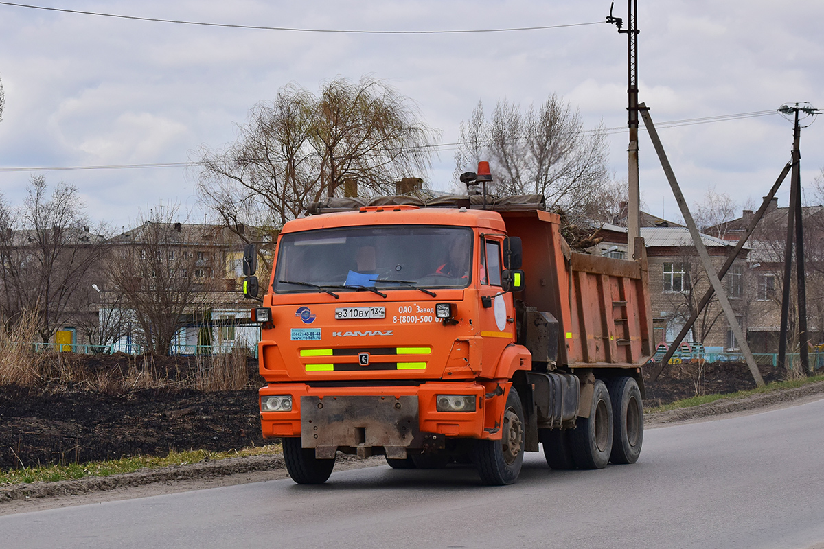 Волгоградская область, № В 310 ВУ 134 — КамАЗ-65115-L4(19)