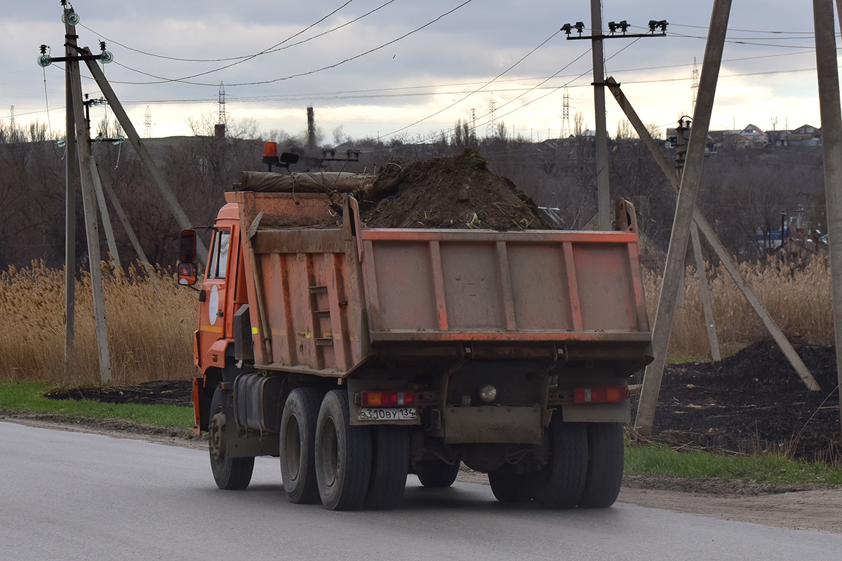 Волгоградская область, № В 310 ВУ 134 — КамАЗ-65115-L4(19)