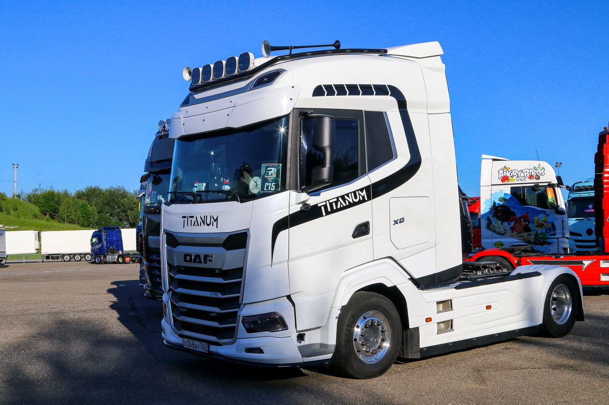 Самарская область, № Х 368 АУ 763 — DAF ('2021) XG FT; Московская область — Фестиваль TruckDay 2024