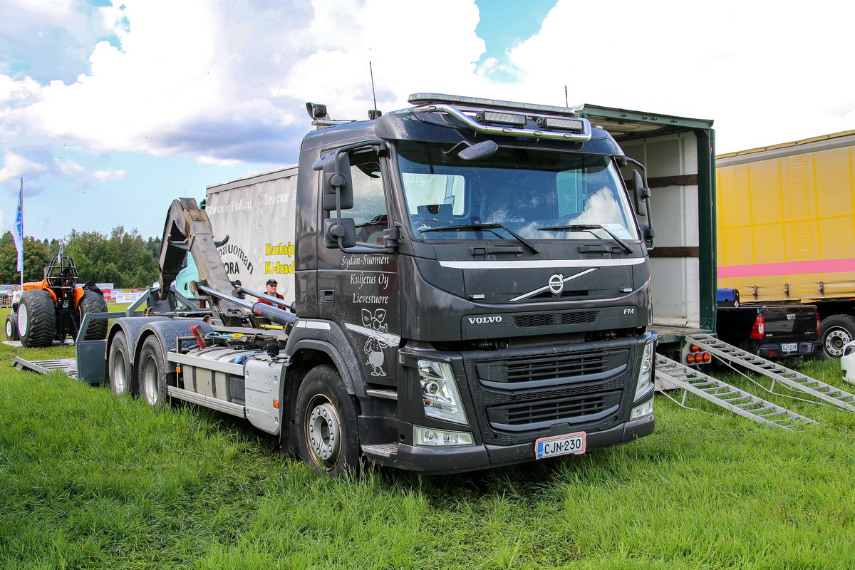 Финляндия, № CJN-230 — Volvo ('2013) FM-Series; Финляндия — Power Truck Show 2019