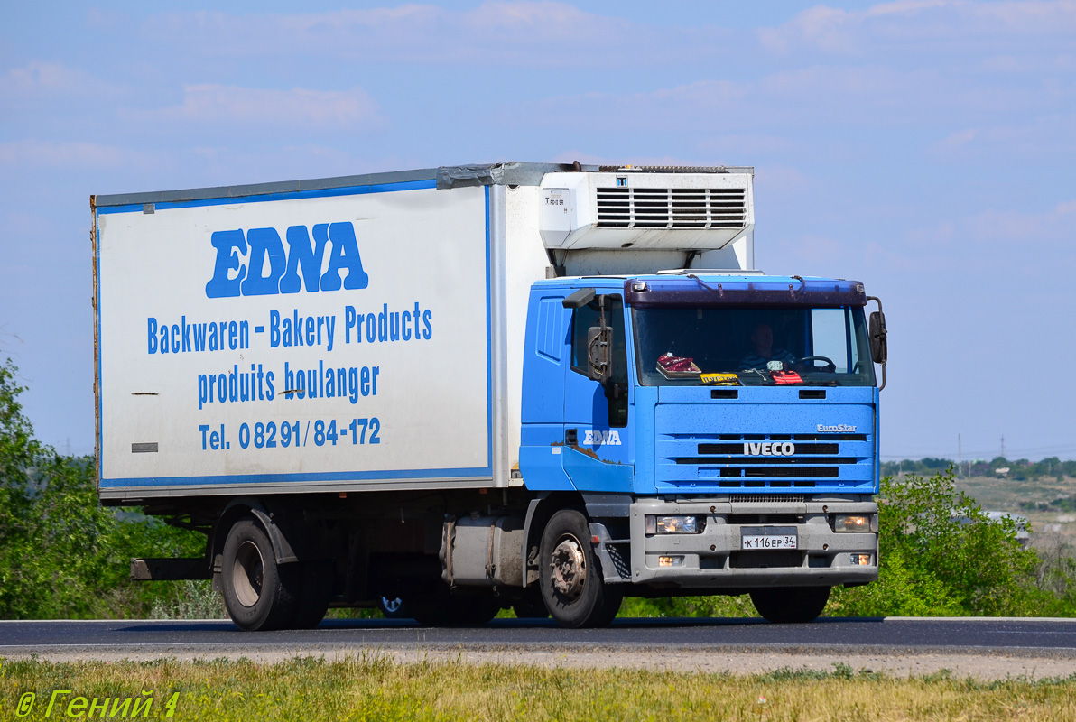Волгоградская область, № К 116 ЕР 34 — IVECO EuroStar