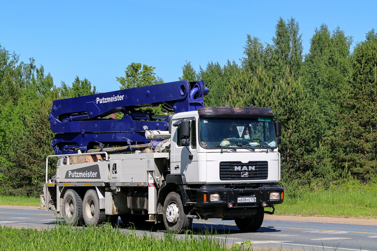 Санкт-Петербург, № Н 608 УЕ 178 — MAN F2000 (общая модель)