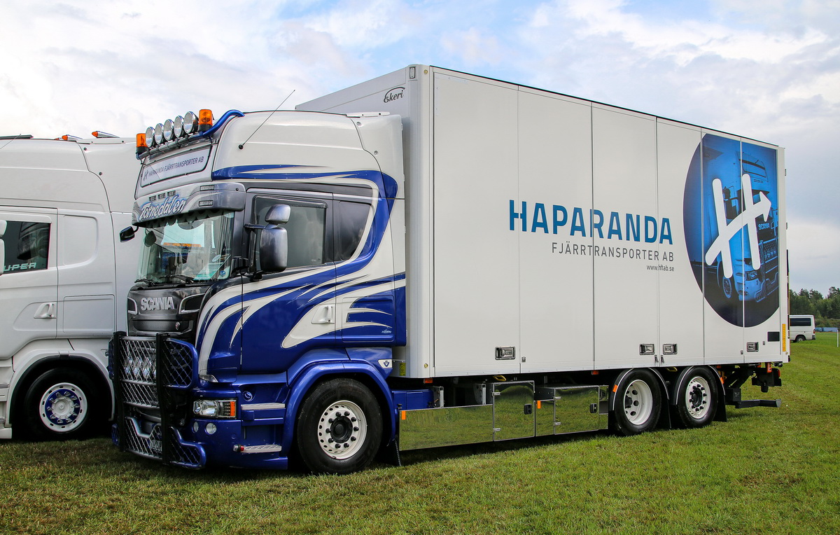 Швеция, № YLC 948 — Scania ('2013) R580; Финляндия — Power Truck Show 2019