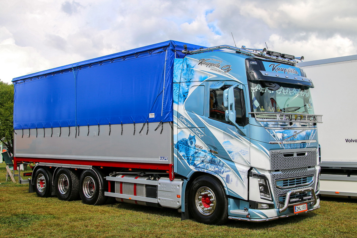 Финляндия, № ZML-100 — Volvo ('2012) FH16.650; Финляндия — Power Truck Show 2019