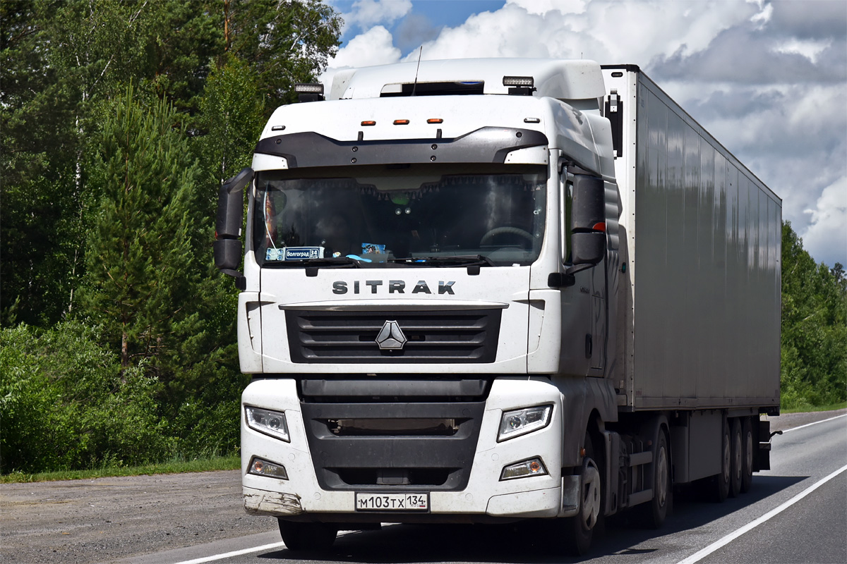 Волгоградская область, № М 103 ТХ 134 — Sitrak C7H ZZ4186