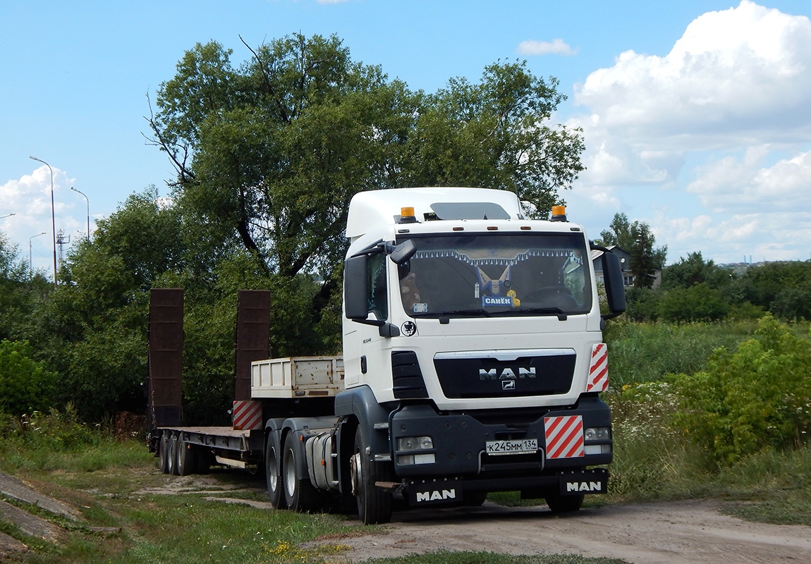 Волгоградская область, № К 245 ММ 134 — MAN TGS 33.440