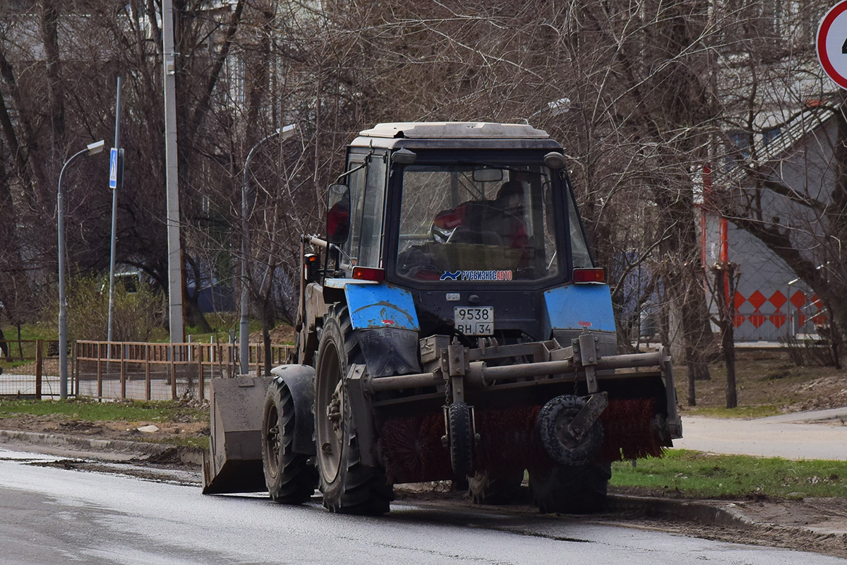 Волгоградская область, № 9538 ВН 34 — Беларус-82.1
