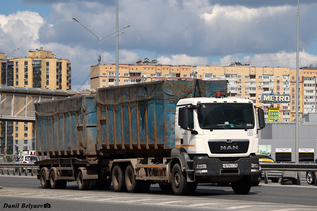 Свердловская область, № О 619 ВТ 196 — MAN TGS 33.440