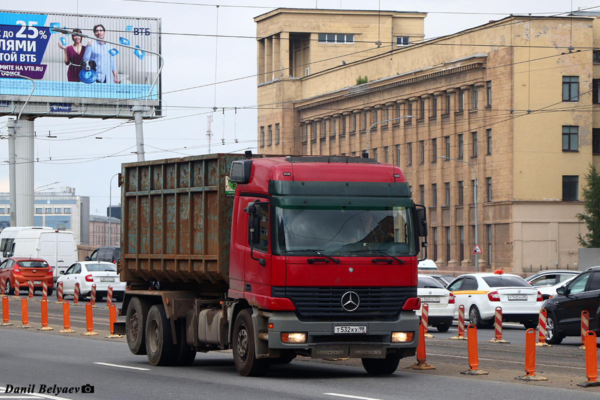 Санкт-Петербург, № Т 532 КХ 98 — Mercedes-Benz Actros ('1997)