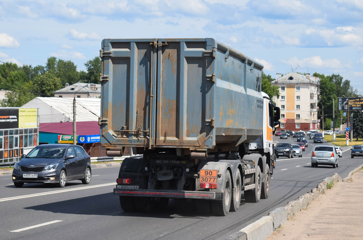 Тверская область, № С 890 СТ 69 — Mercedes-Benz Actros '09 4141 [Z9M]
