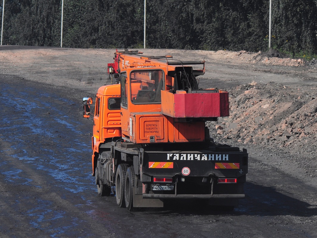 Кемеровская область, № Р 402 ЕР 142 — КамАЗ-65115-L4(19)