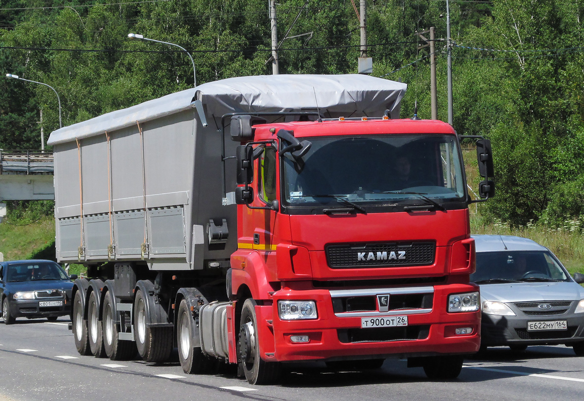 Ставропольский край, № Т 900 ОТ 26 — КамАЗ-5490-S5(87)