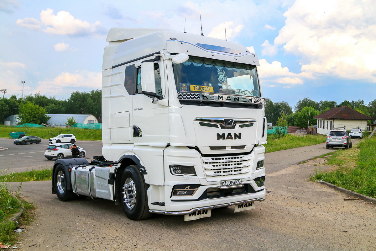 Московская область, № Е 390 РА 790 — MAN TGX ('2020) 18.510; Московская область — Фестиваль TruckDay 2024