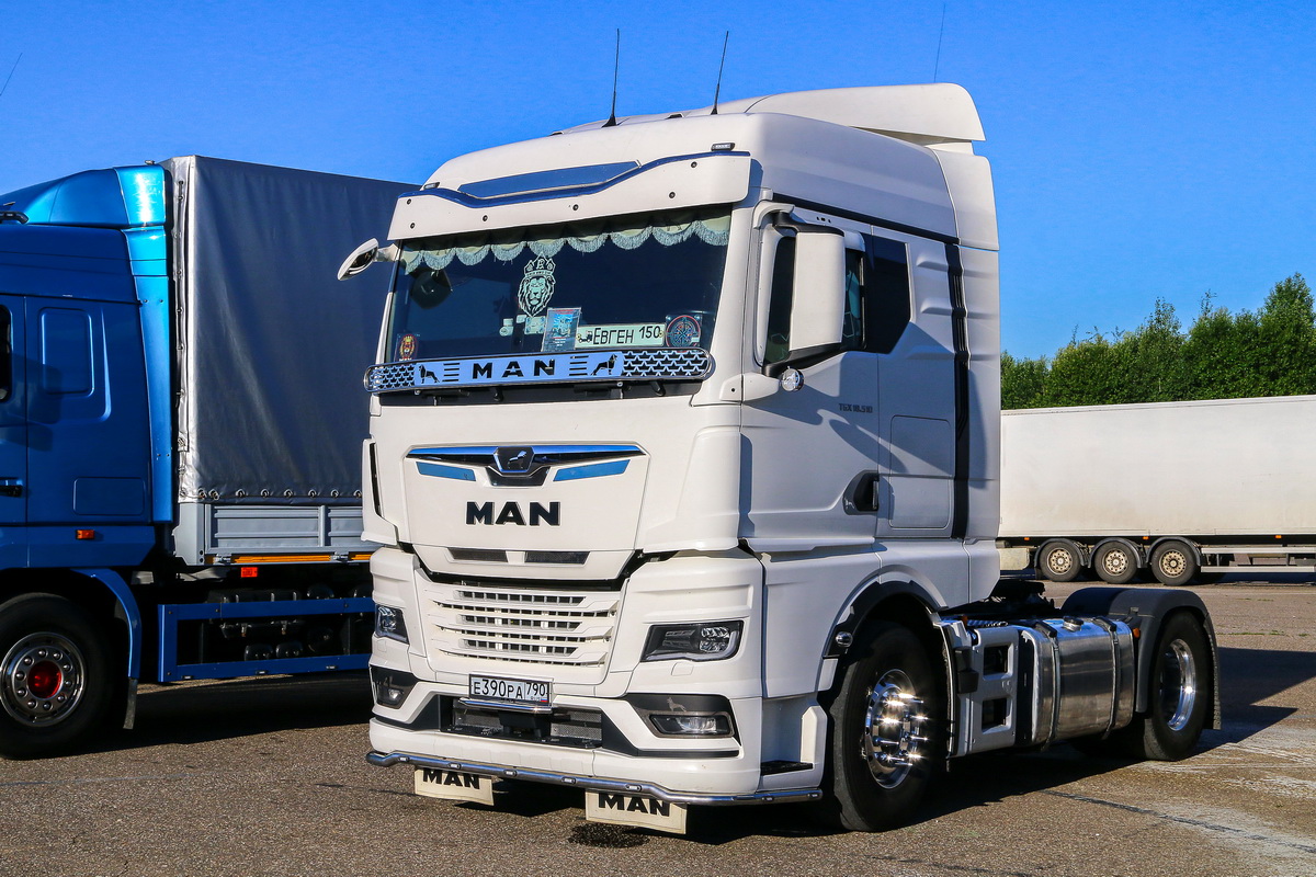 Московская область, № Е 390 РА 790 — MAN TGX ('2020) 18.510; Московская область — Фестиваль TruckDay 2024