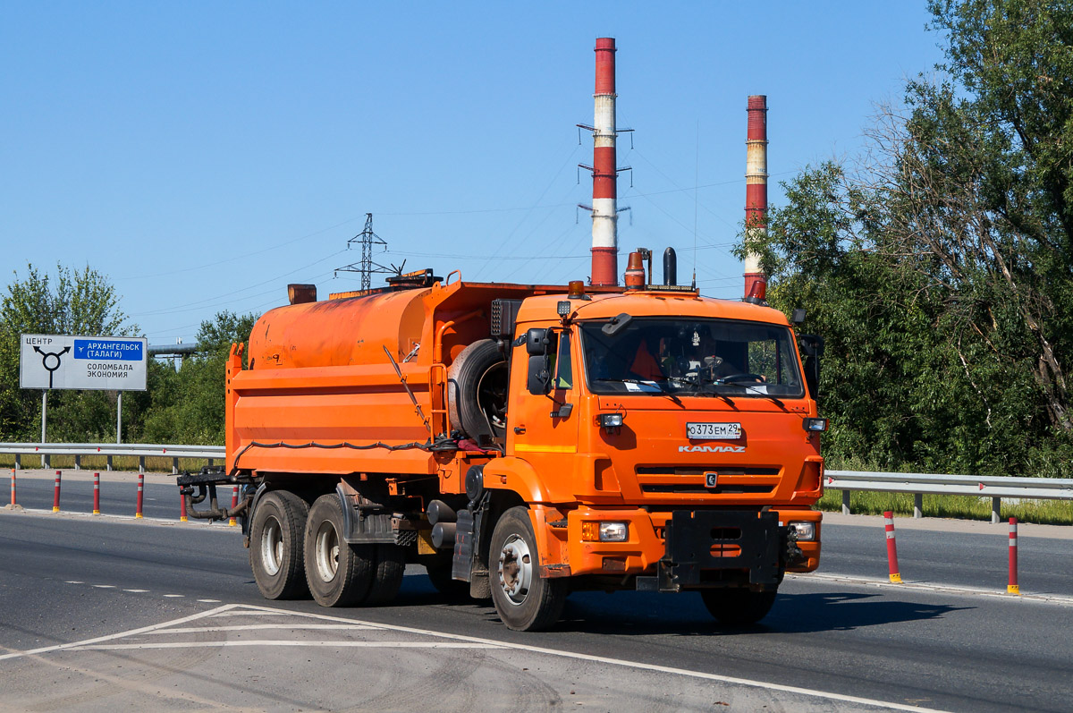 Архангельская область, № О 373 ЕМ 29 — КамАЗ-65115-L4(19)
