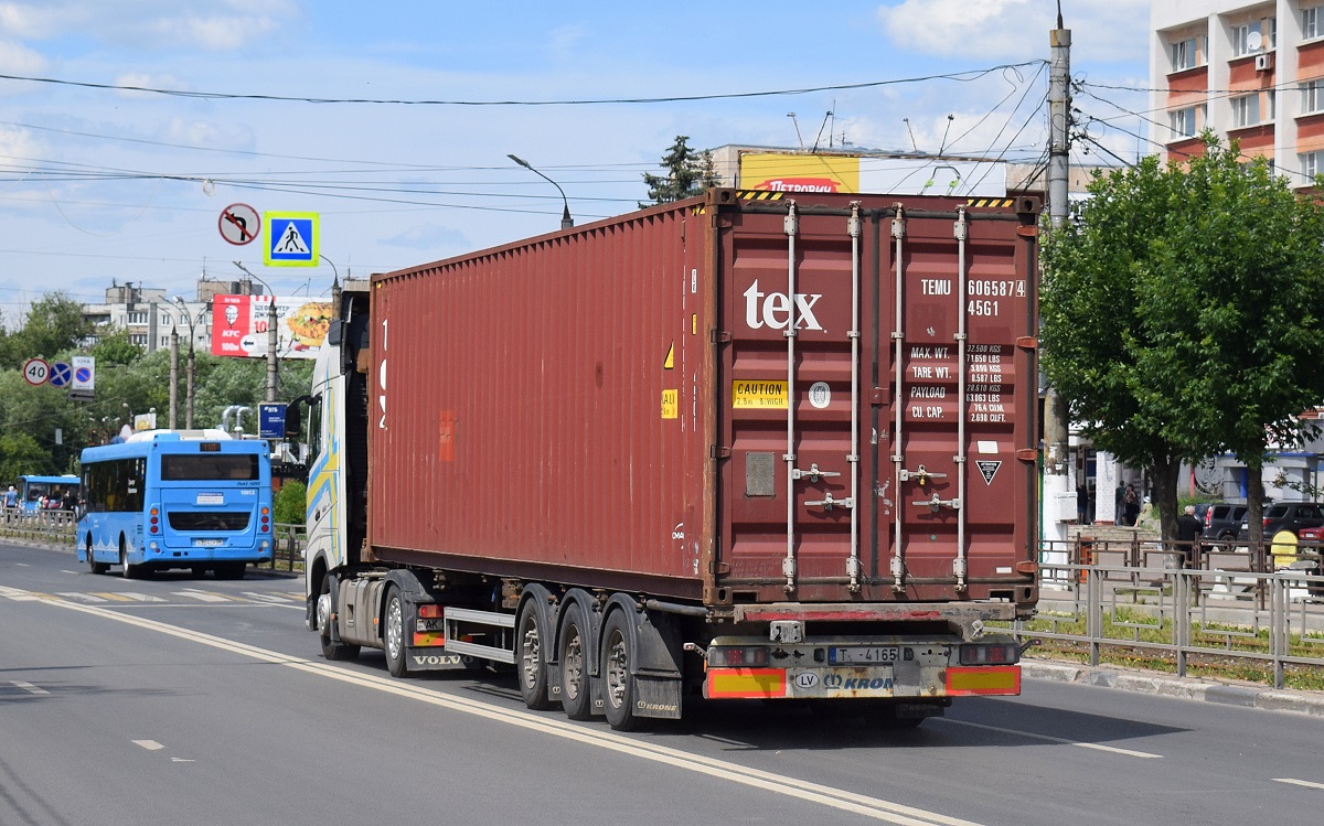 Латвия, № TC-4165 — Krone SDC 27 Box Liner