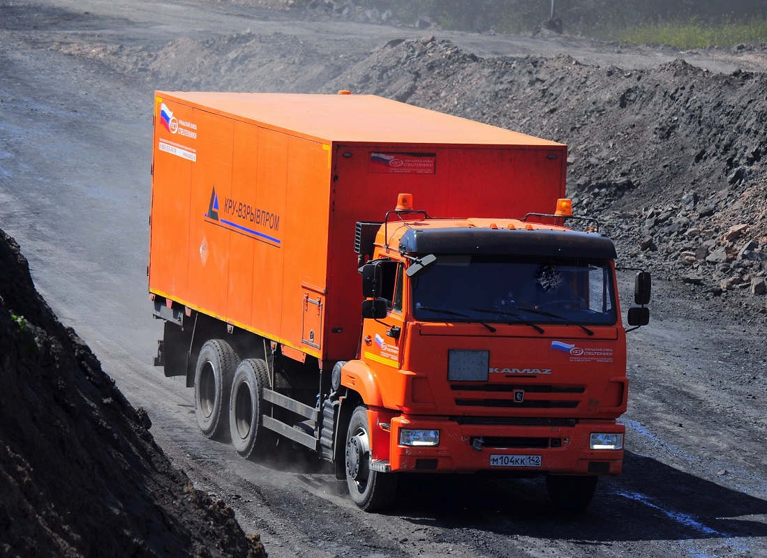 Кемеровская область, № М 104 КК 142 — КамАЗ-65115-A5(48)