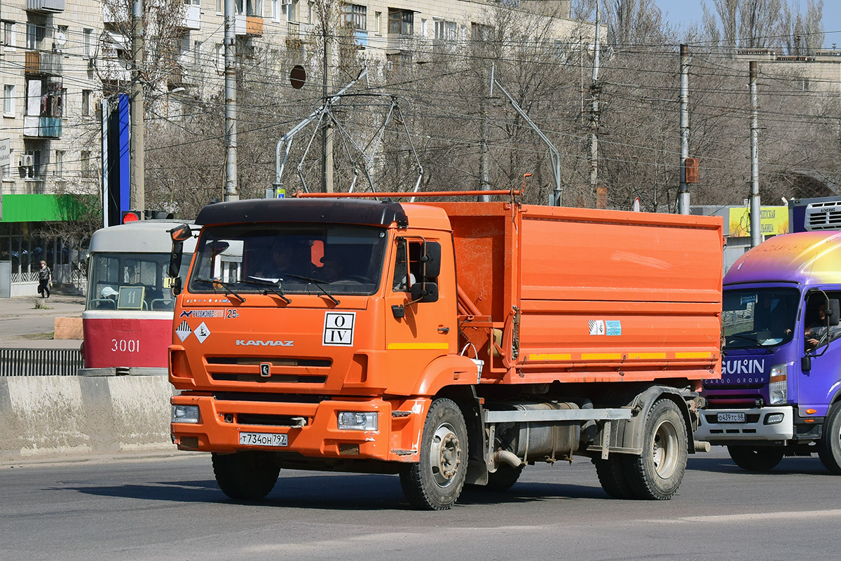 Волгоградская область, № Т 734 ОН 797 — КамАЗ-43255-G5(69)