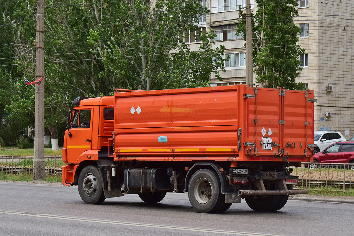 Волгоградская область, № Х 592 ОМ 797 — КамАЗ-43253-G5(69)