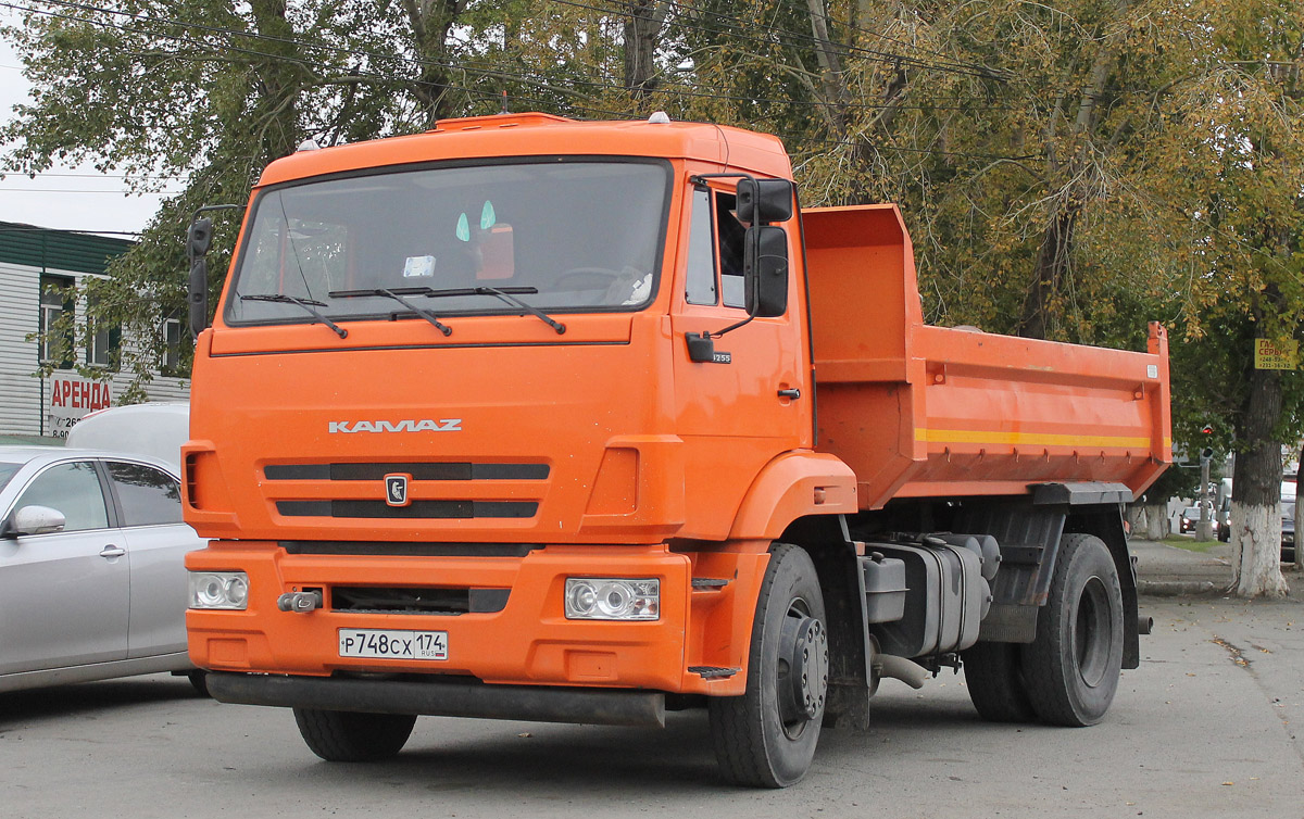 Челябинская область, № Р 748 СХ 174 — КамАЗ-43255-R4(28)