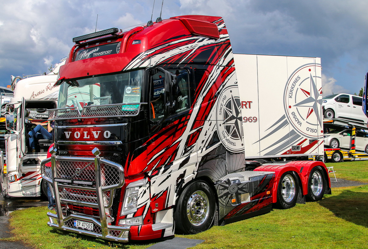 Норвегия, № ZP 47505 — Volvo ('2012) FH.540; Финляндия — Power Truck Show 2019