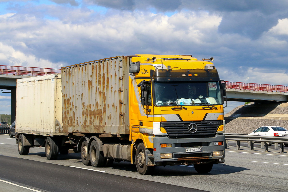 Карелия, № К 085 ХР 10 — Mercedes-Benz Actros ('1997) 2540