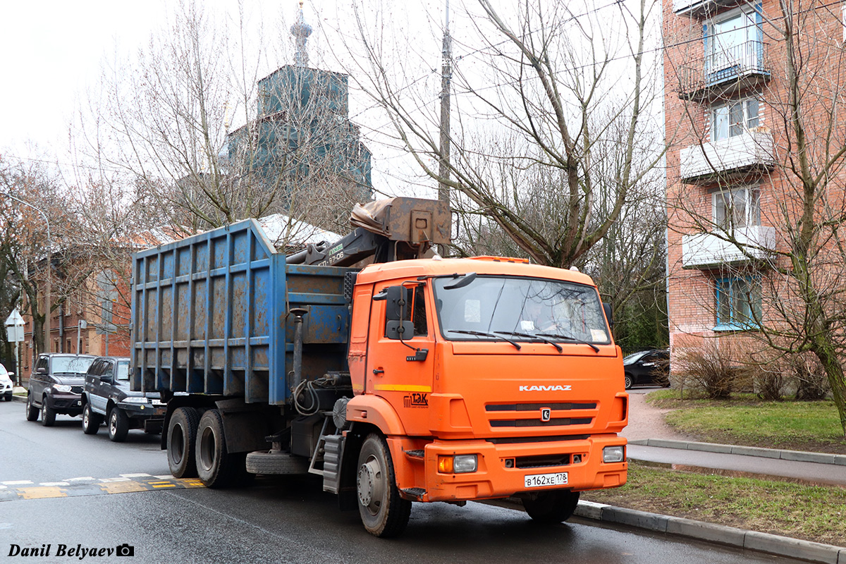 Санкт-Петербург, № В 162 ХЕ 178 — КамАЗ-65115-L4(19)