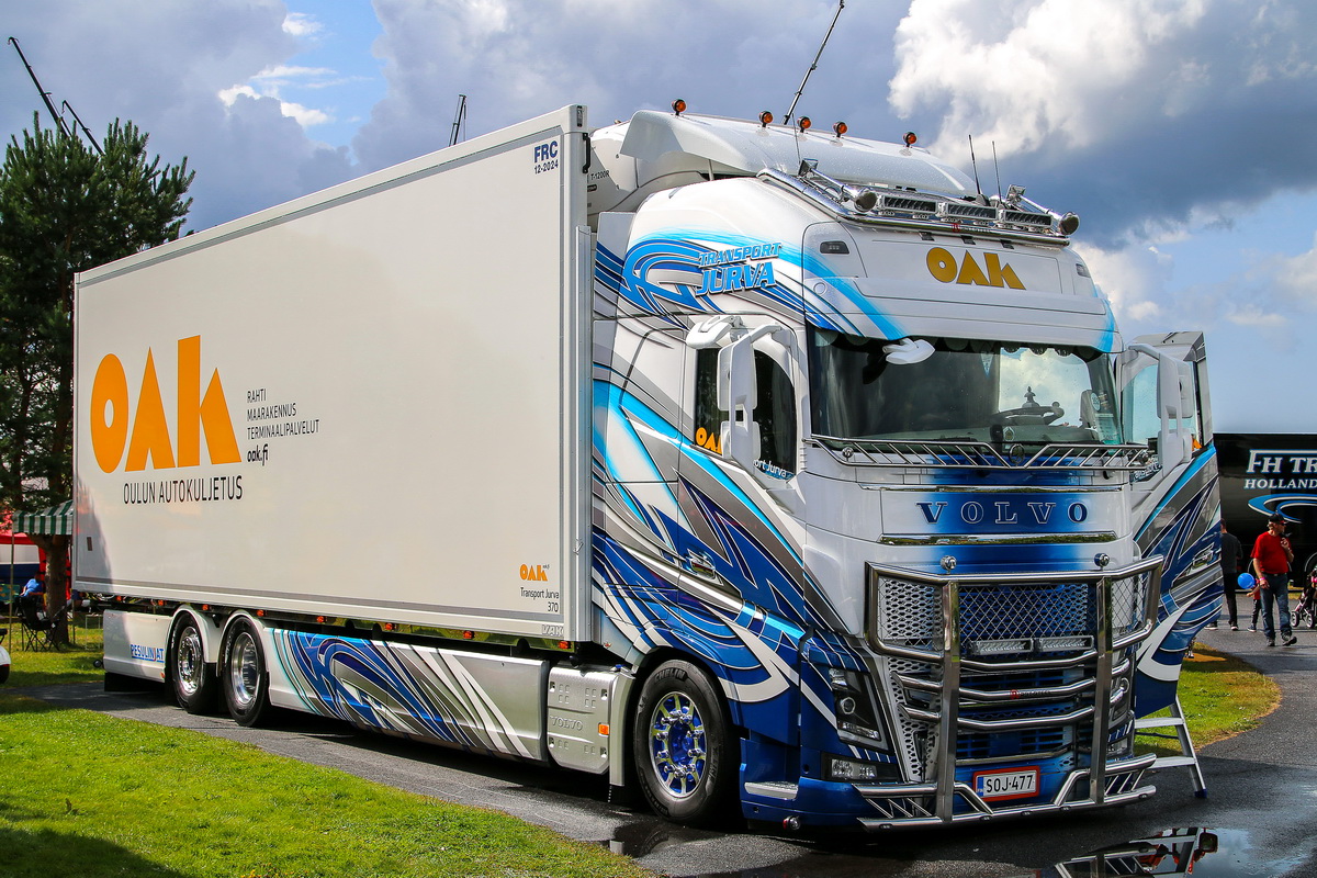 Финляндия, № SOJ-477 — Volvo ('2012) FH-Series; Финляндия — Power Truck Show 2019