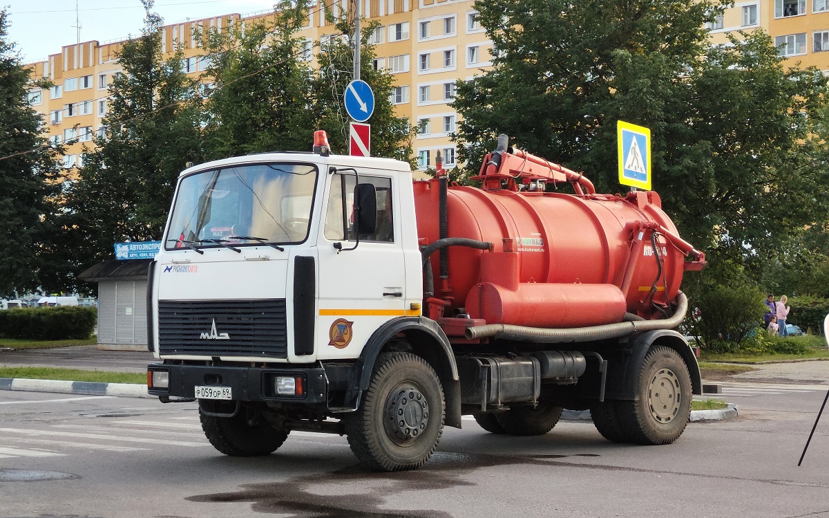 Тверская область, № Р 059 ОР 69 — МАЗ-5337A2
