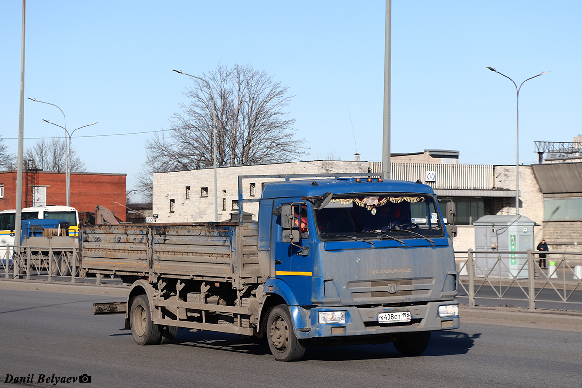 Санкт-Петербург, № К 408 ОТ 198 — КамАЗ-4308-G5(69)