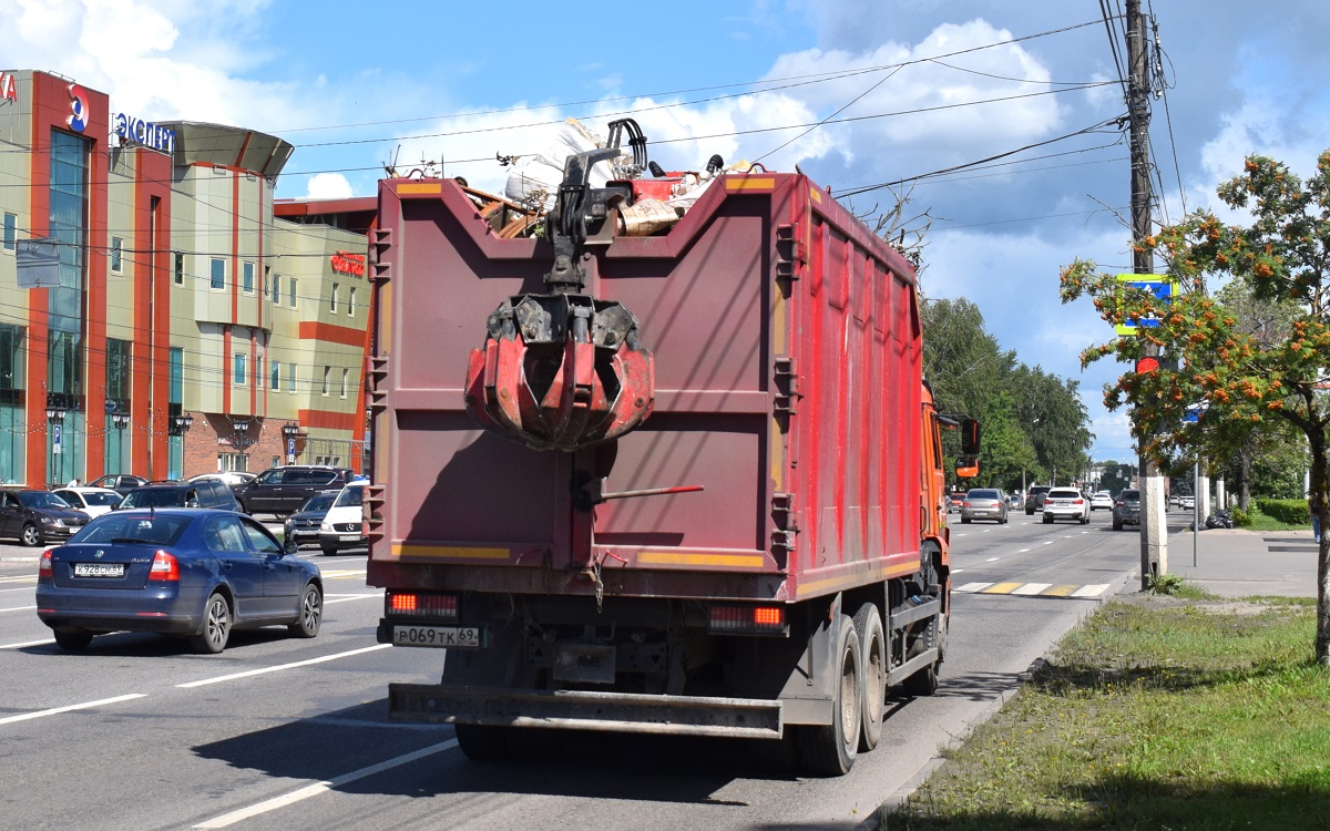 Тверская область, № Р 069 ТК 69 — КамАЗ-65115-A5(48)