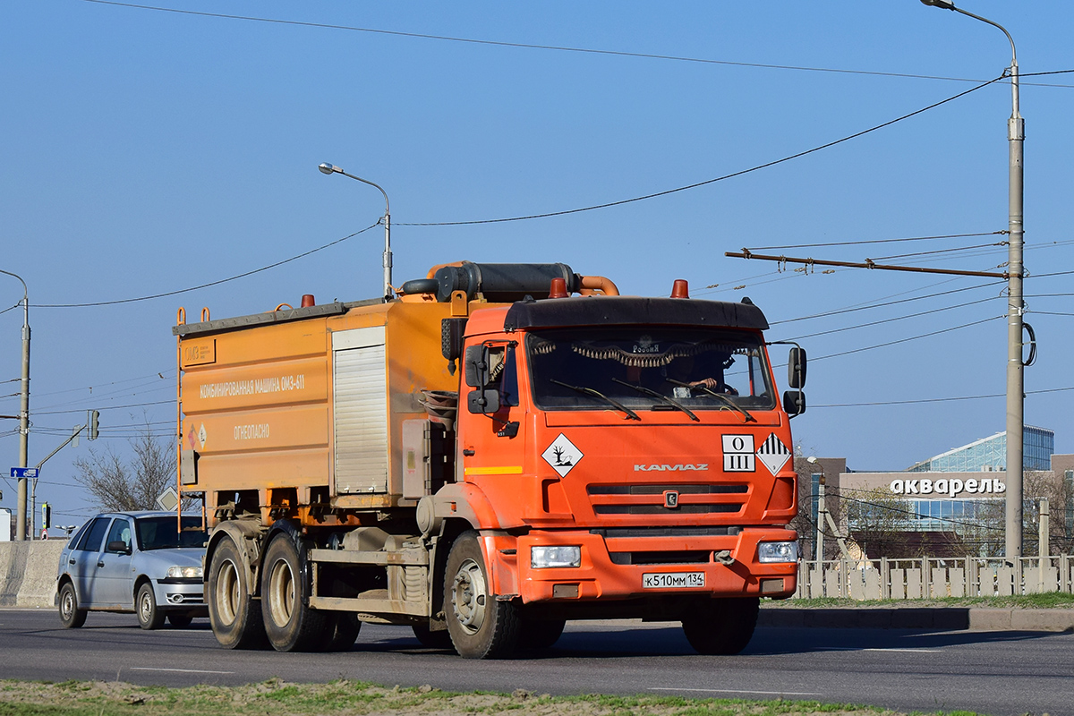 Волгоградская область, № К 510 ММ 134 — КамАЗ-65115-50