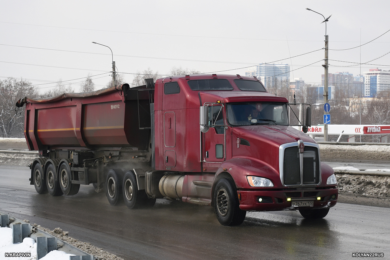Алтайский край, № А 767 УК 122 — Kenworth T660