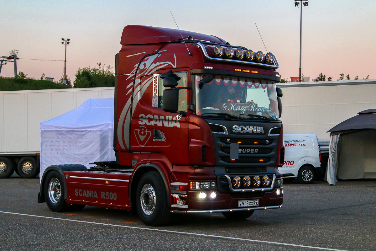 Рязанская область, № У 918 СХ 62 — Scania ('2009) R500; Московская область — Фестиваль TruckDay 2024
