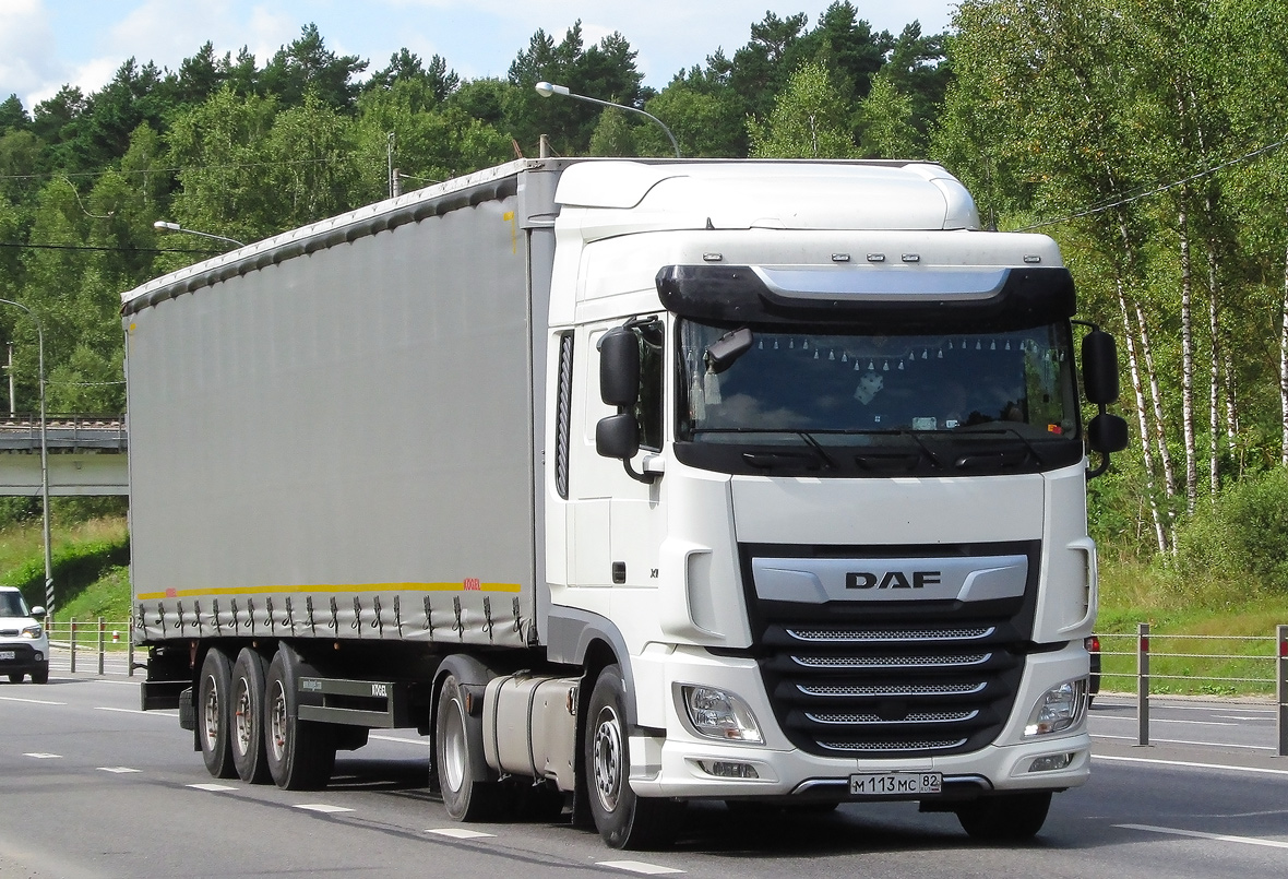 Крым, № М 113 МС 82 — DAF XF Euro6 FT