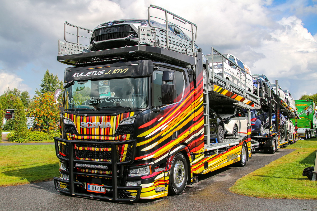 Финляндия, № KIW-1 — Scania ('2016) R650; Финляндия — Power Truck Show 2019