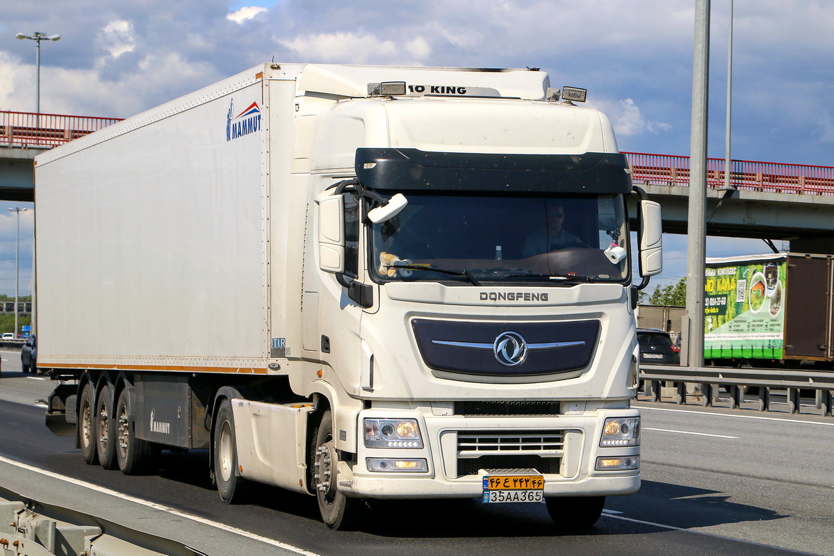 Иран, № 35 AA 365 — Dongfeng KX DFH418x