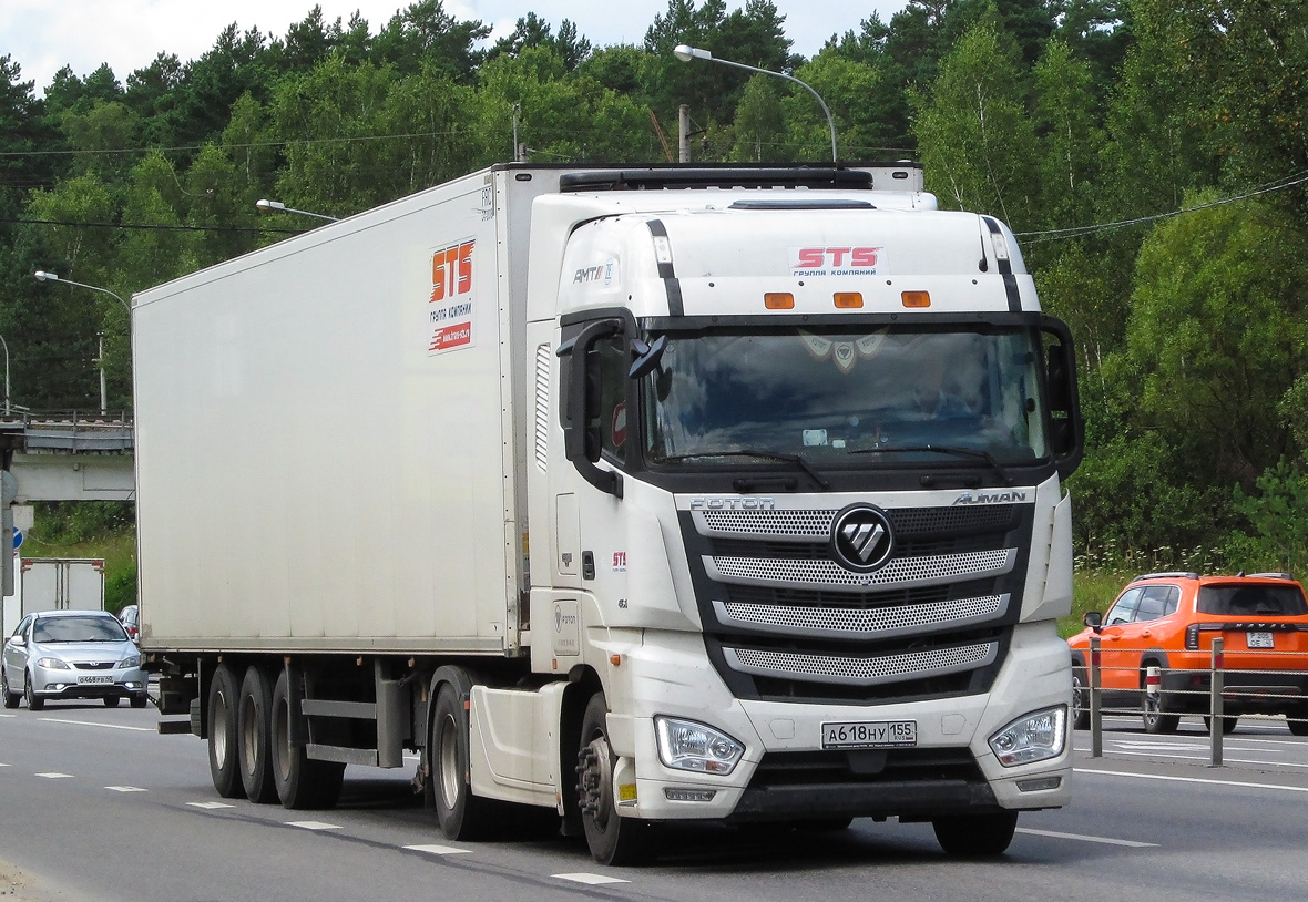Омская область, № А 618 НУ 155 — Foton Auman EST / EST-A (H5) BJ4189