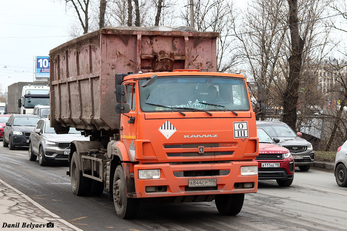 Санкт-Петербург, № А 844 СР 198 — КамАЗ-53605-A5(48)