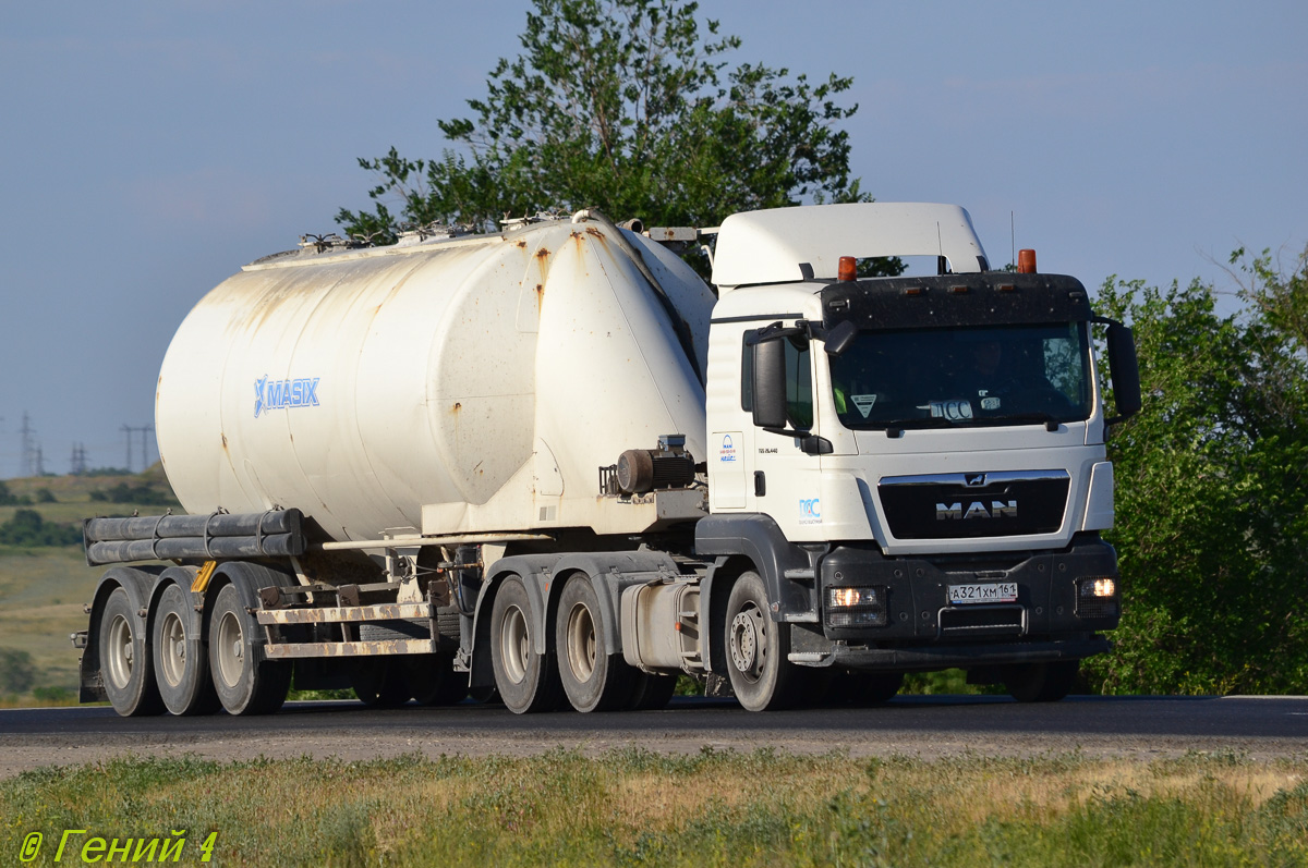 Ростовская область, № А 321 ХМ 161 — MAN TGS 26.440