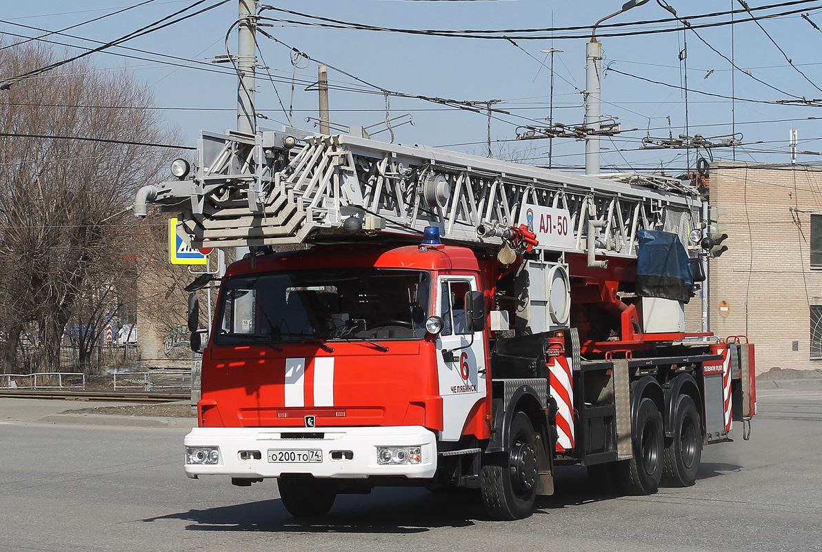 Челябинская область, № О 200 ТО 74 — КамАЗ-65115-A4(23)