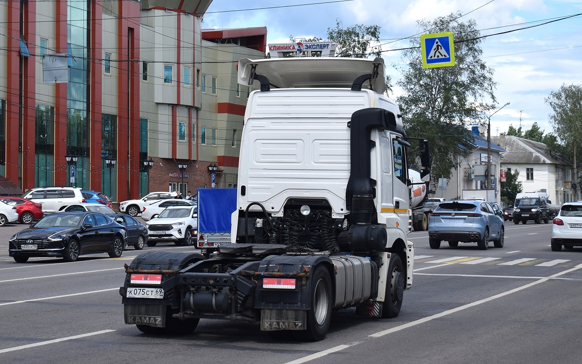 Тверская область, № К 075 СТ 69 — КамАЗ-5490-S5(87)