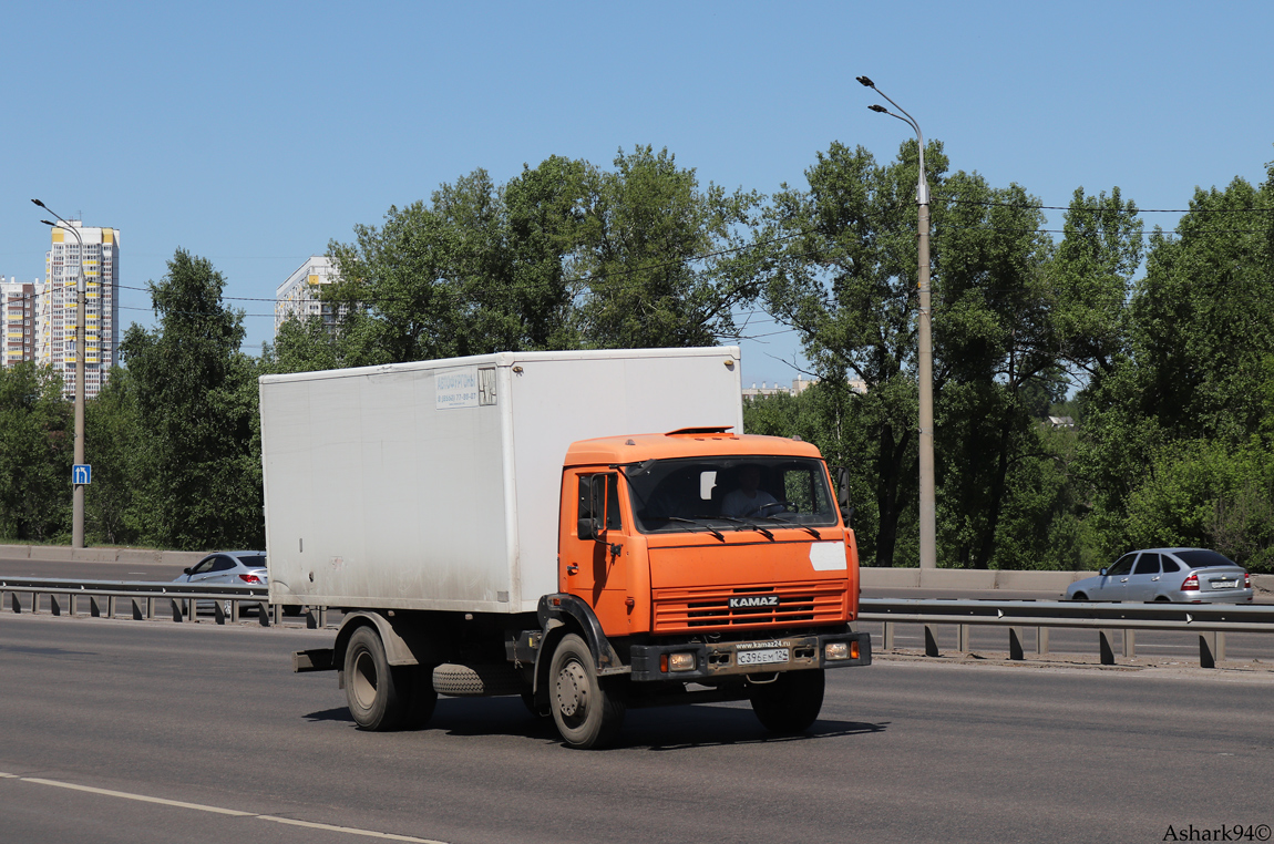 Красноярский край, № С 396 ЕМ 124 — КамАЗ-43253-A3(96)