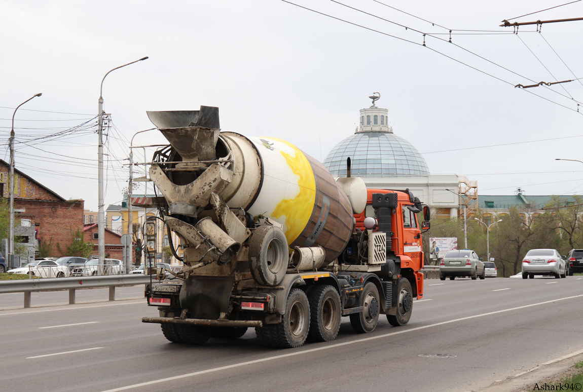 Красноярский край, № Р 953 РК 124 — КамАЗ-6540-A5(48)