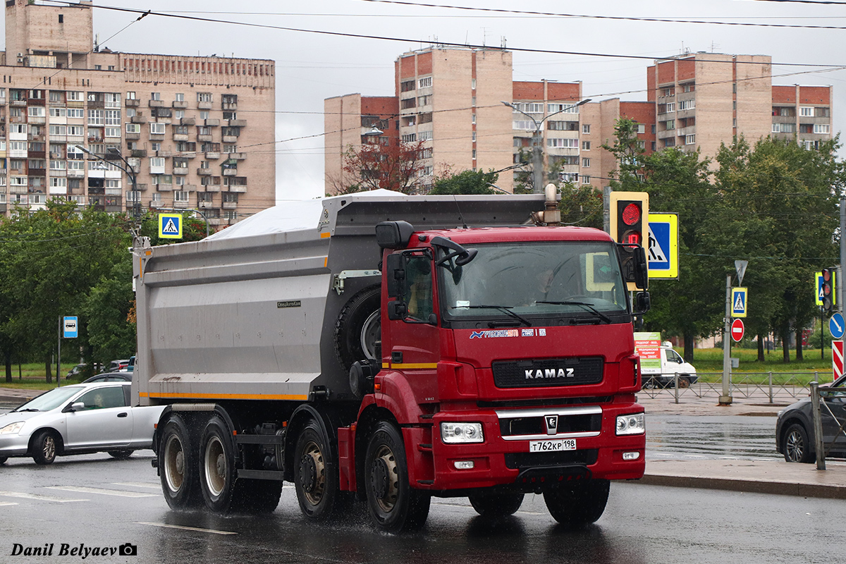 Санкт-Петербург, № Т 762 КР 198 — КамАЗ-65801-T5(68)