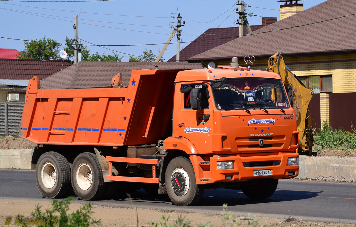 Саратовская область, № М 161 АК 64 — КамАЗ-65115-N3(78)