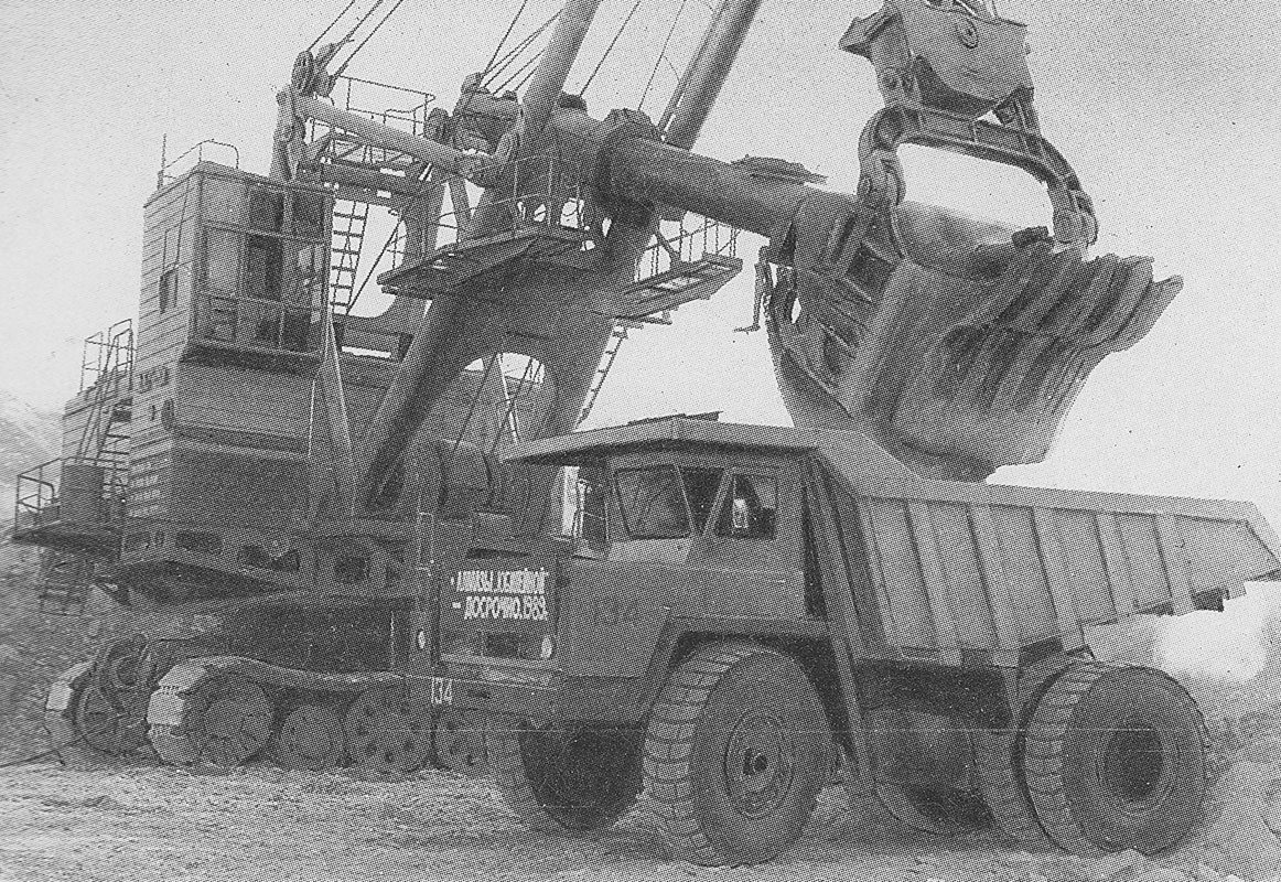 Саха (Якутия), № 134 — БелАЗ-7523; Исторические фотографии (до 2000 года) (Саха (Якутия))