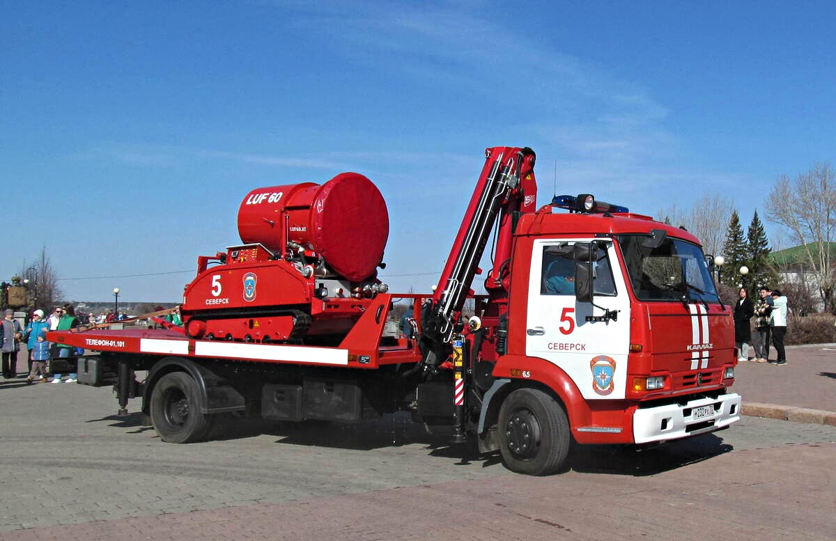 Томская область, № М 232 РХ 70 — КамАЗ-4308-H3(99)
